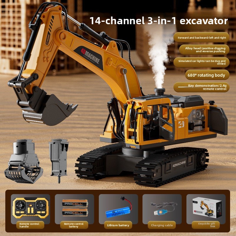 14CH 3-in-1 RC Bagger aus Legi – Home Automation Tutorial Bewertung und Preis