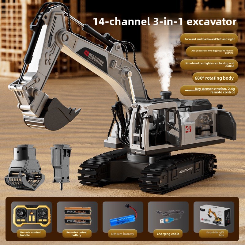 14CH 3-in-1 RC Bagger aus Legi – Home Automation Tutorial Bewertung und Preis