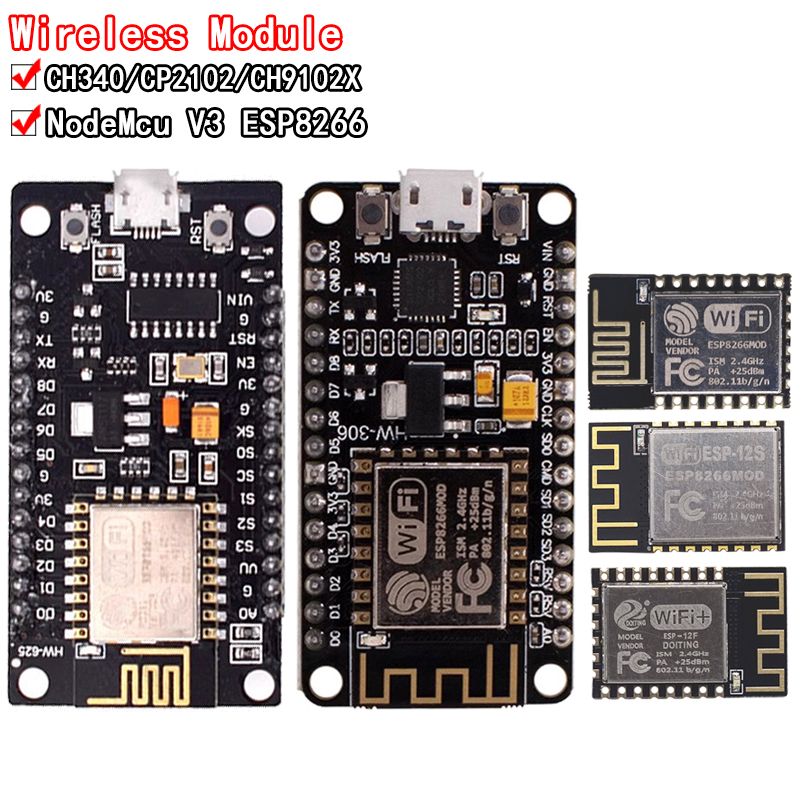 Drahtloses Modul CH340/CP2102/ – Esp8266 Nodemcu Board Bewertung und Preis