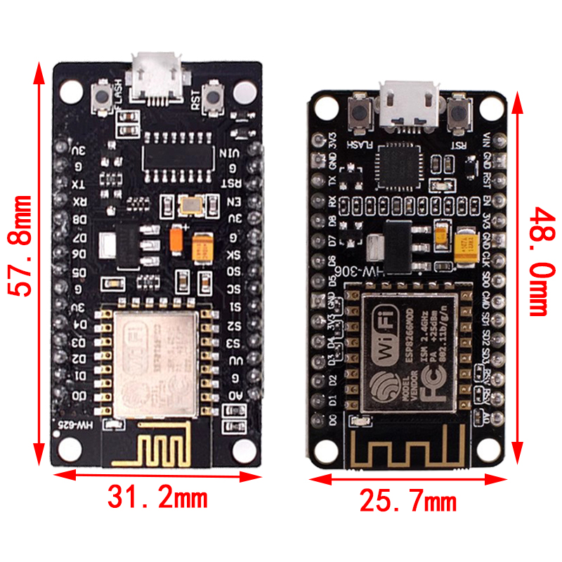 Drahtloses Modul CH340/CP2102/ – Esp8266 Nodemcu Board Bewertung und Preis