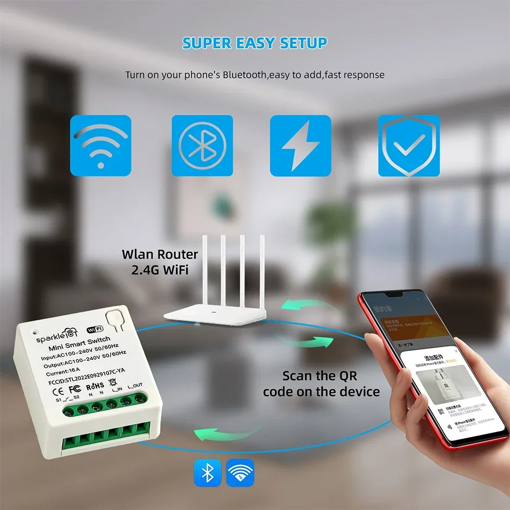 16A Matter WIFI Smart Switch A – Home Automation Tutorial Bewertung und Preis